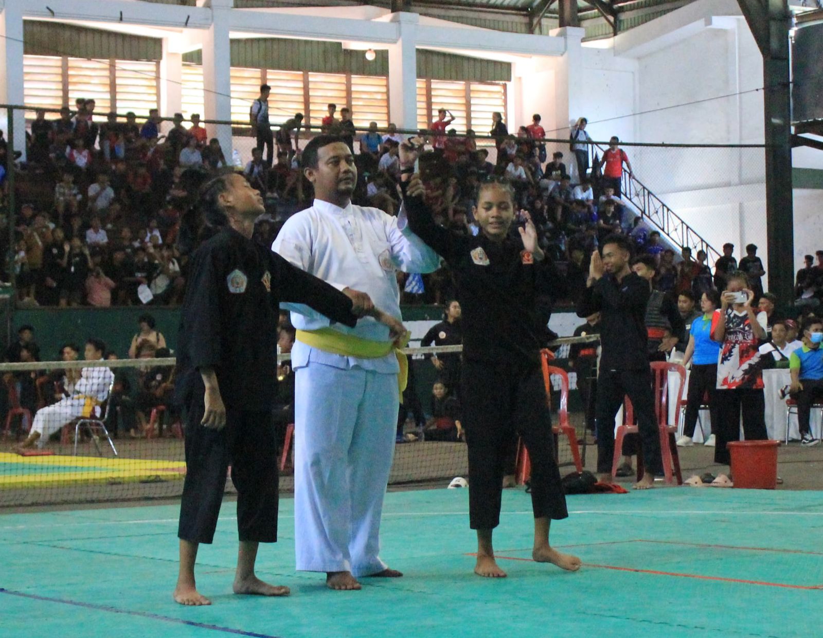 Mengejutkan! Denpasar Berhasil Pimpin Klasemen Karate Porprov Bali 2025