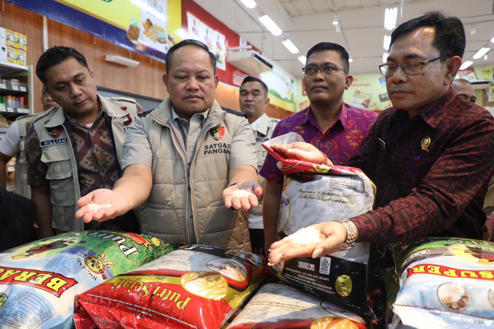 Viral Dugaan Beras Oplosan, Hasil Sidak Denpasar Bersih dari Pelanggaran!