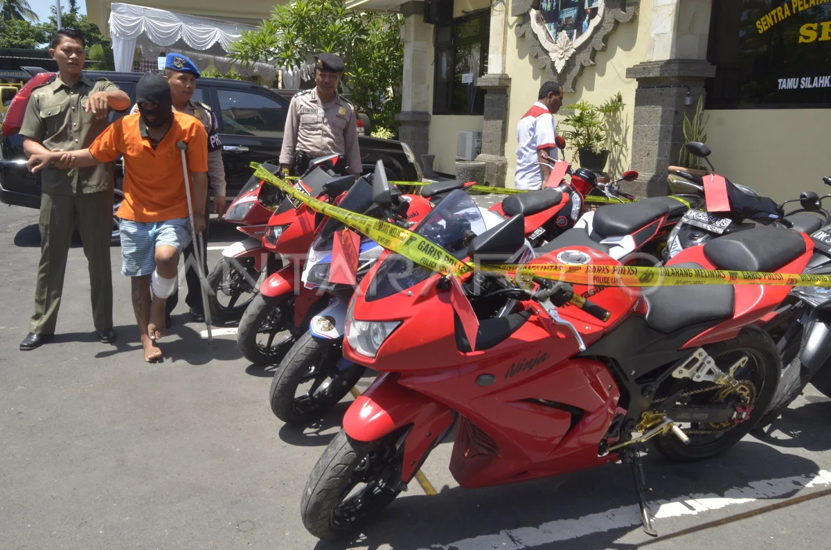 Sindikat Pemalsuan STNK di Bali Terbongkar, Motor Curian Dijual dengan Dokumen Palsu