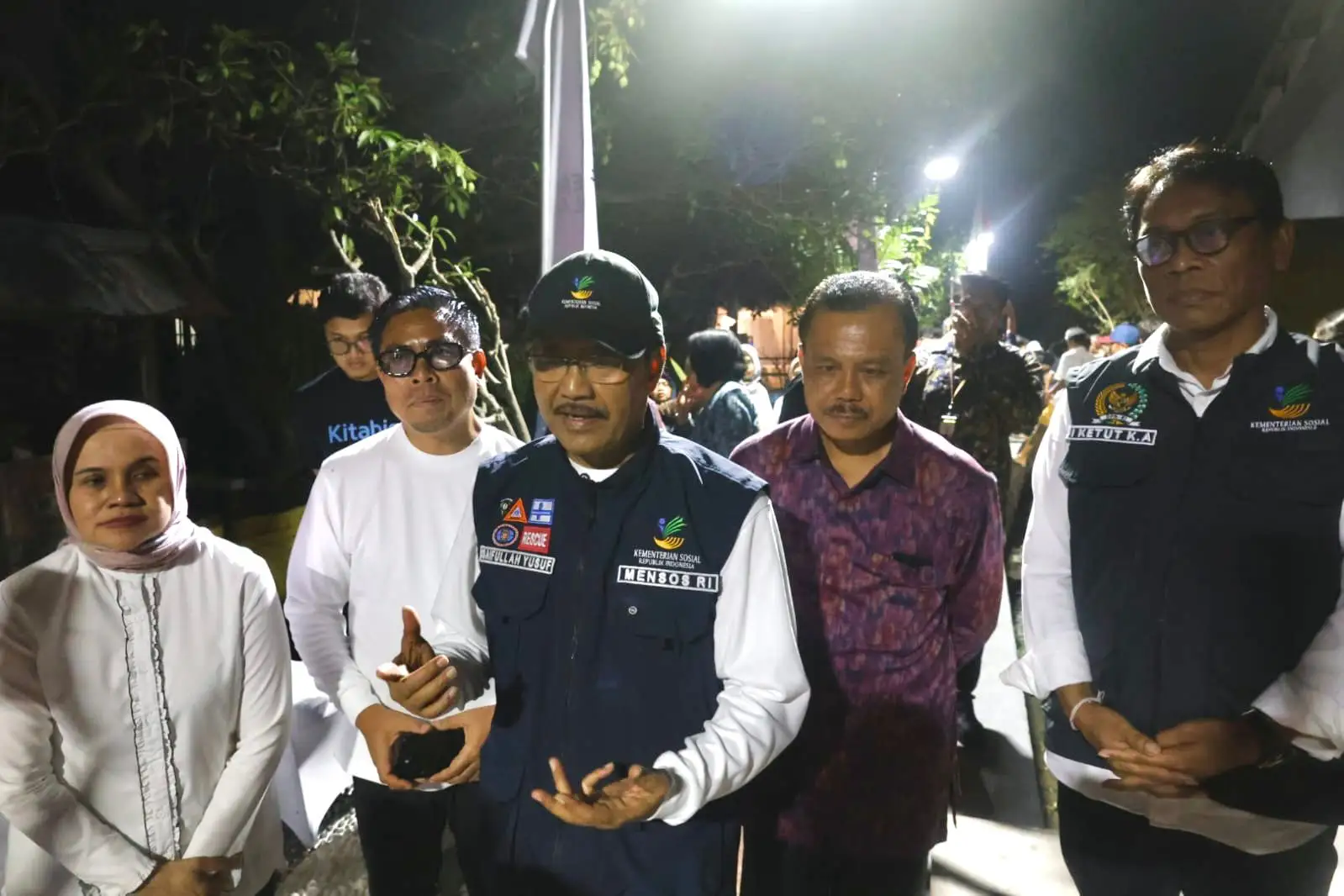 Mensos Dorong Pemberdayaan Masyarakat Lewat Revitalisasi Sungai di Denpasar