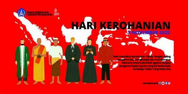 Hari Kerohanian! Hari Ini 3 November Diperingati Sebagai Hari Kerohanian Nasional!