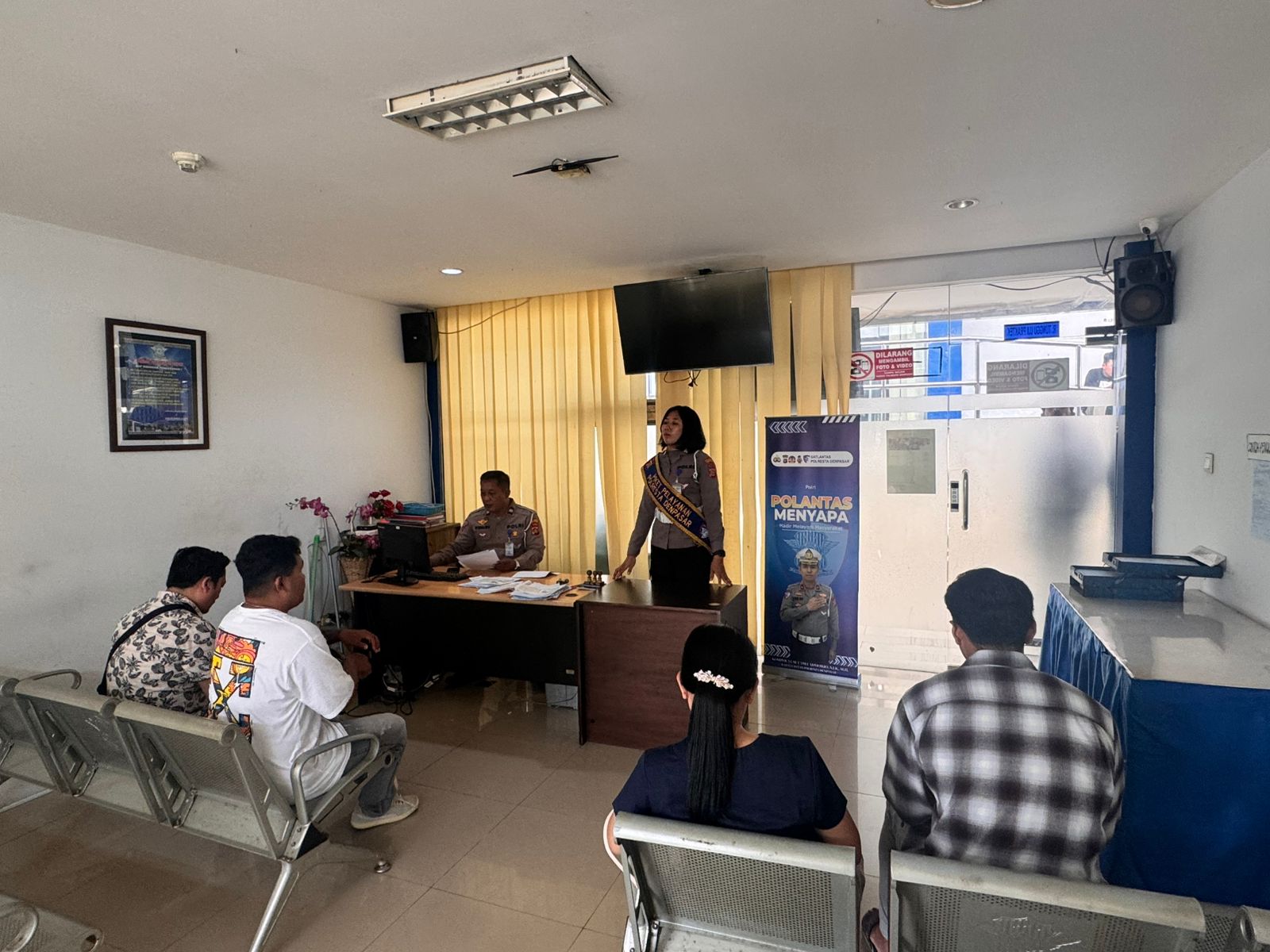 Pelayanan Satpas SIM Denpasar